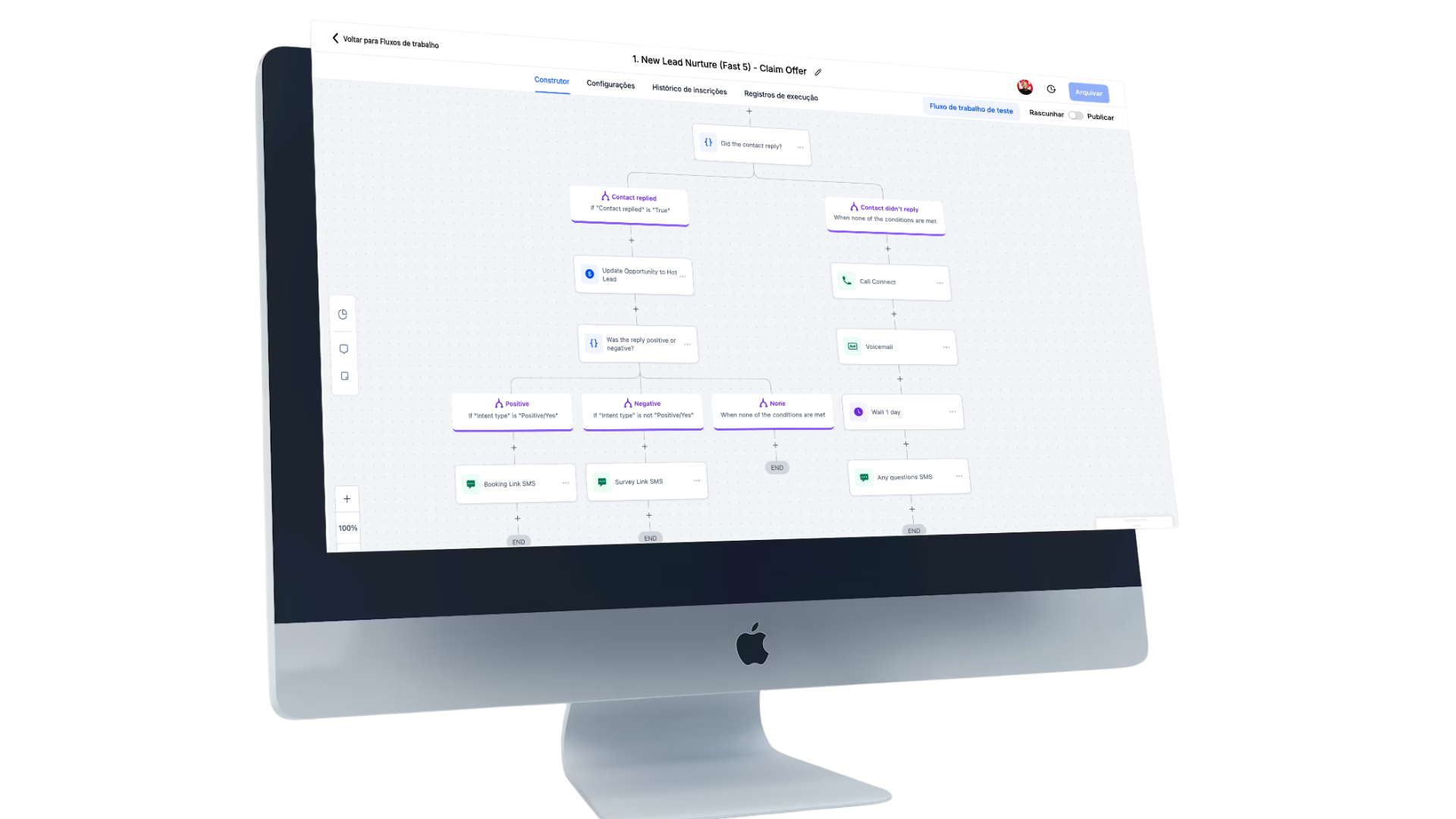Campanhas e automações de marketing do PulseFy