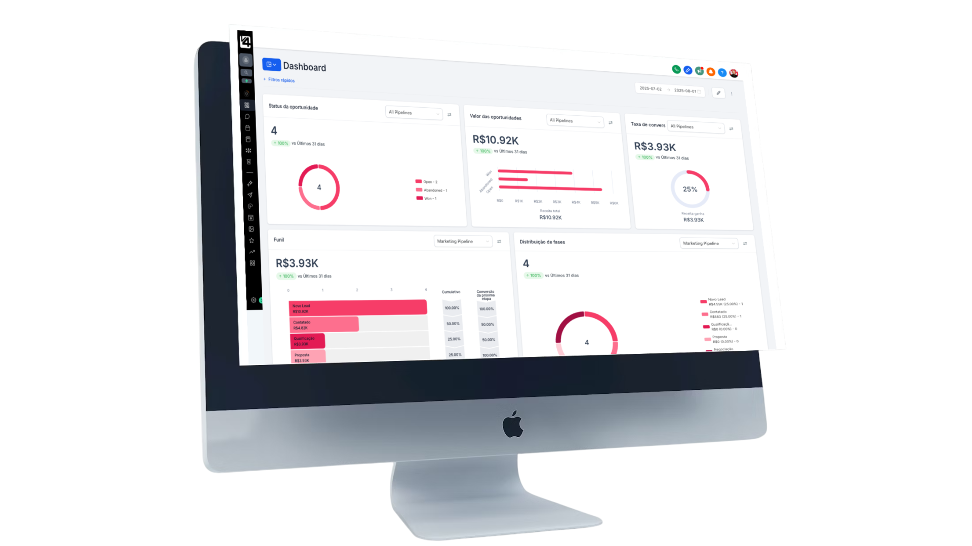 Dashboard do PulseFy